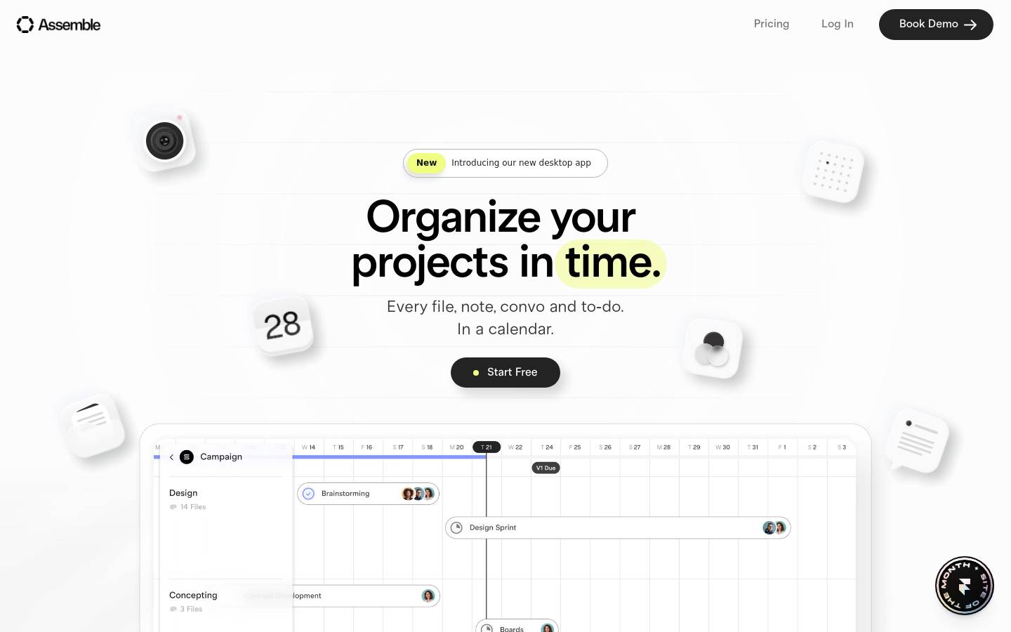 Assemble screenshot 1