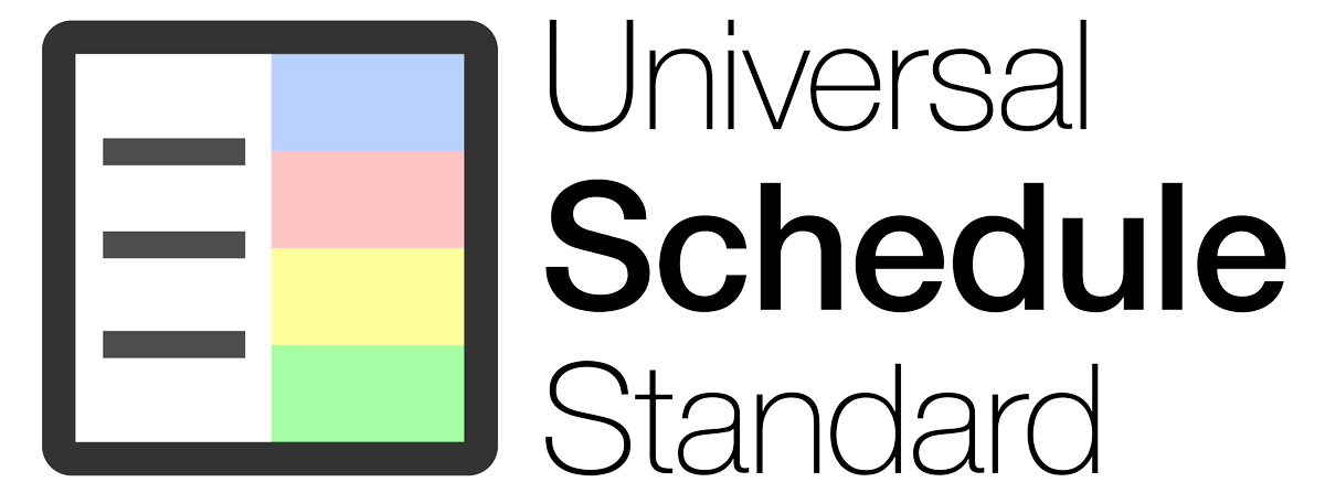 Universal Schedule Standard logo